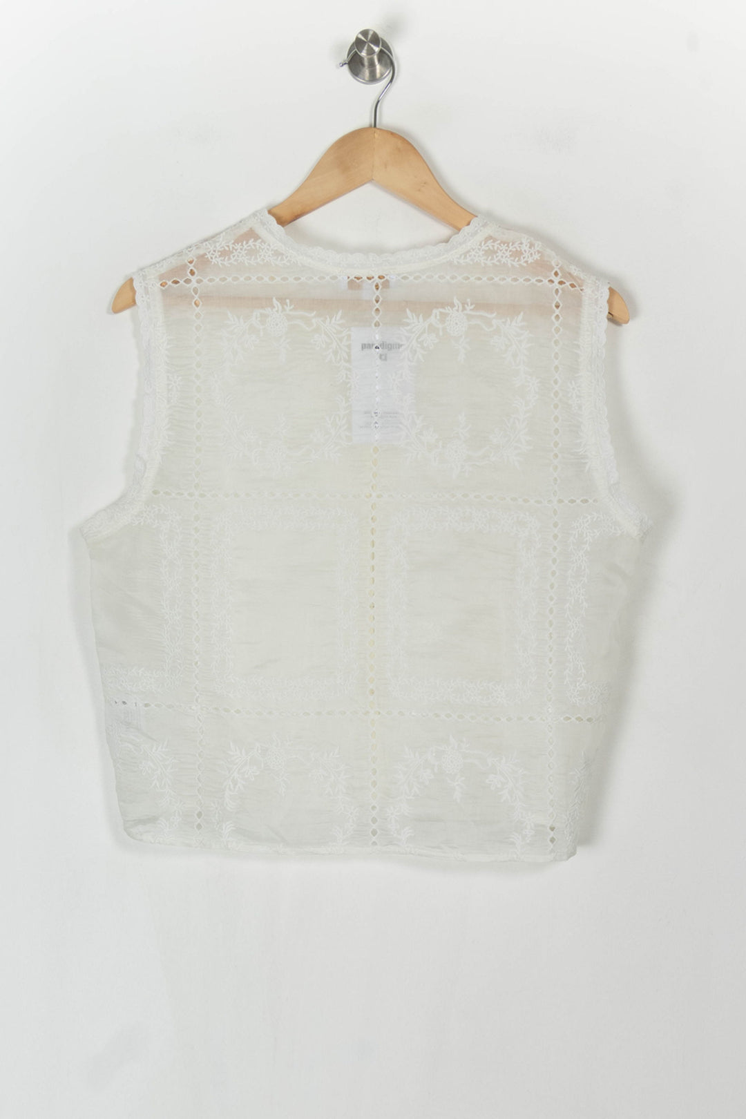 Blouse Sans Manches Blanche - Taille XL/42 de la marque Kookai | PARAD121520 - Vendu par Paradigme - Image 5