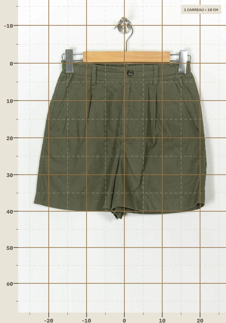 Short Vert - Taille XS/34 de la marque Comptoir des Cotonniers | PARAD121525 - Vendu par Paradigme - Image 4