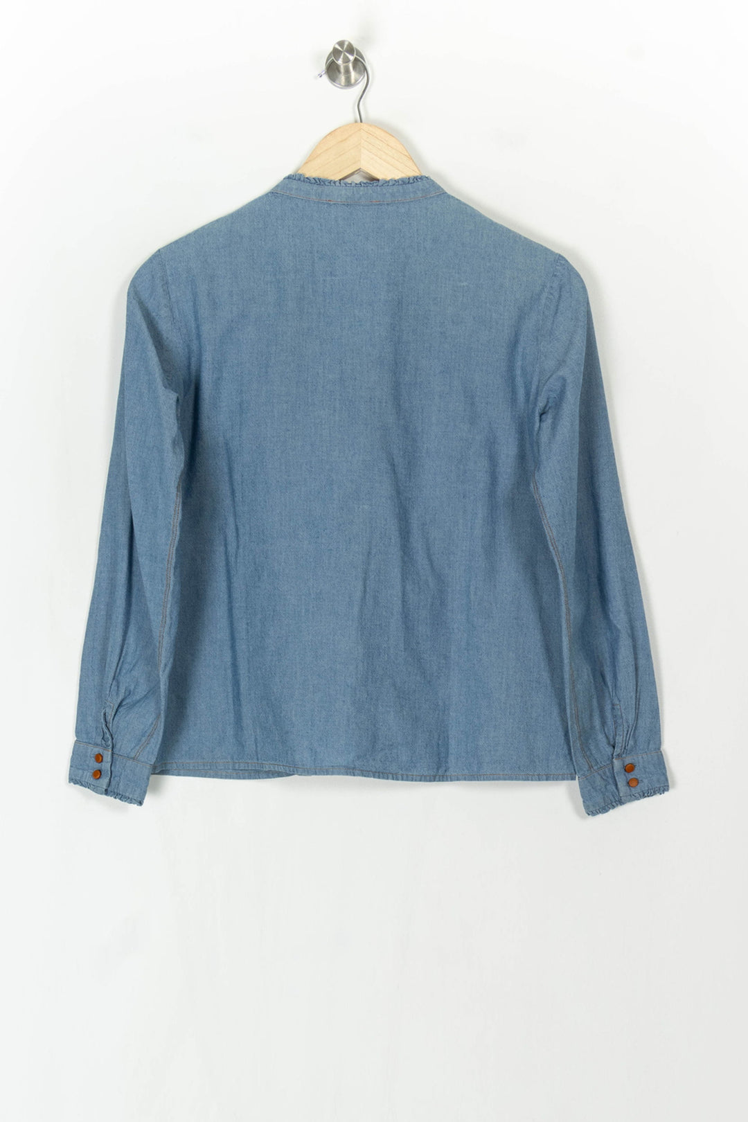 Blouse Bleue - Taille S/36 de la marque Sessùn | PARAD121528 - Vendu par Paradigme - Image 5