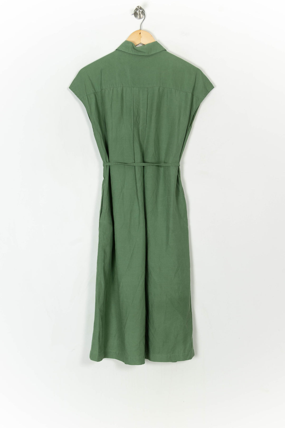 Robe chemise verte - Taille XS/34 de la marque Comptoir des Cotonniers | PARAD121530 - Vendu par Paradigme - Image 5
