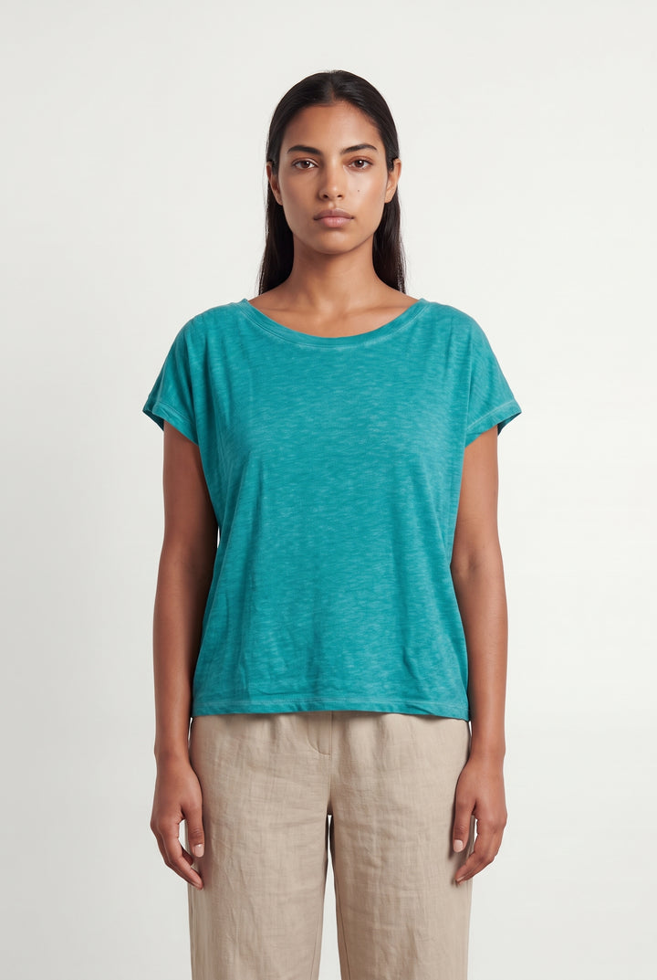 Tee-shirt Vert - Taille L/40 de la marque La Fée Maraboutée | PARAD121536 - Vendu par Paradigme - Image 1