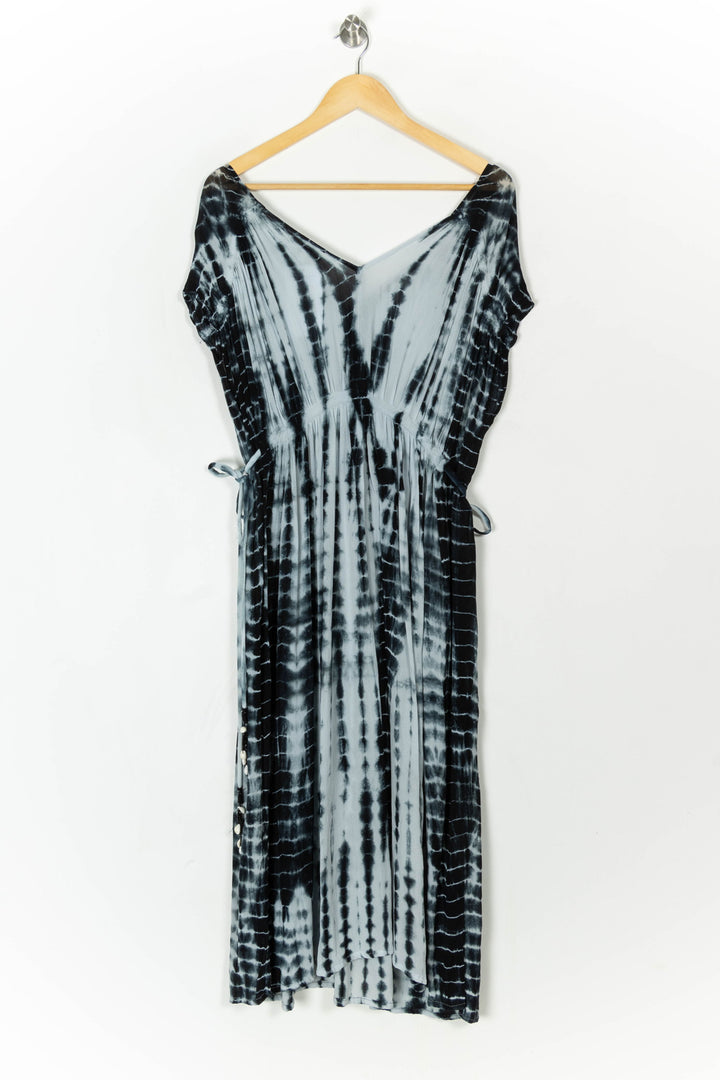 Robe Longue Noire et Blanche - Taille L/40 de la marque Almé | PARAD121540 - Vendu par Paradigme - Image 5