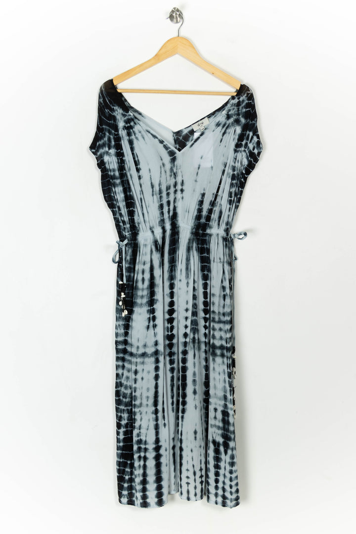 Robe Longue Noire et Blanche - Taille L/40 de la marque Almé | PARAD121540 - Vendu par Paradigme - Image 2