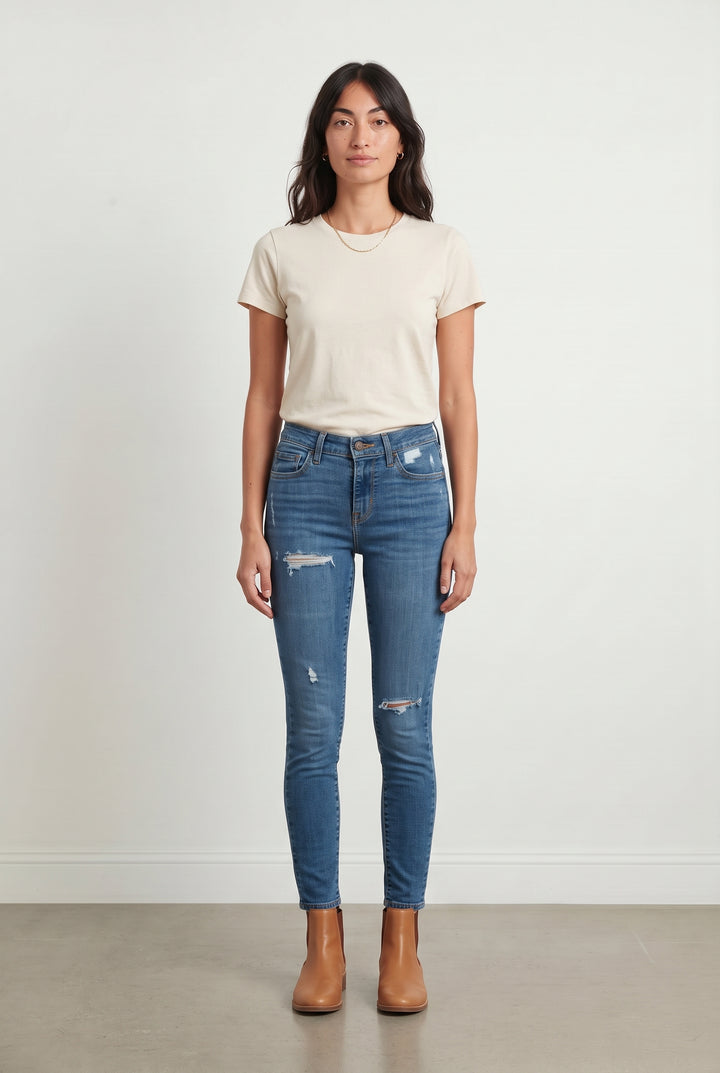 Jean Skinny Bleu - Taille XS/34 de la marque Levi&