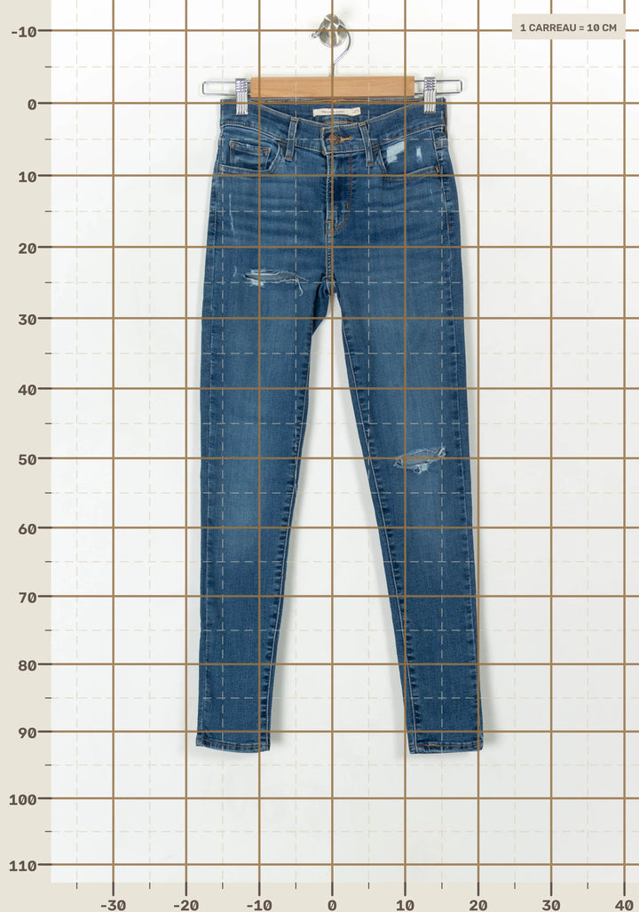 Jean Skinny Bleu - Taille XS/34 de la marque Levi&
