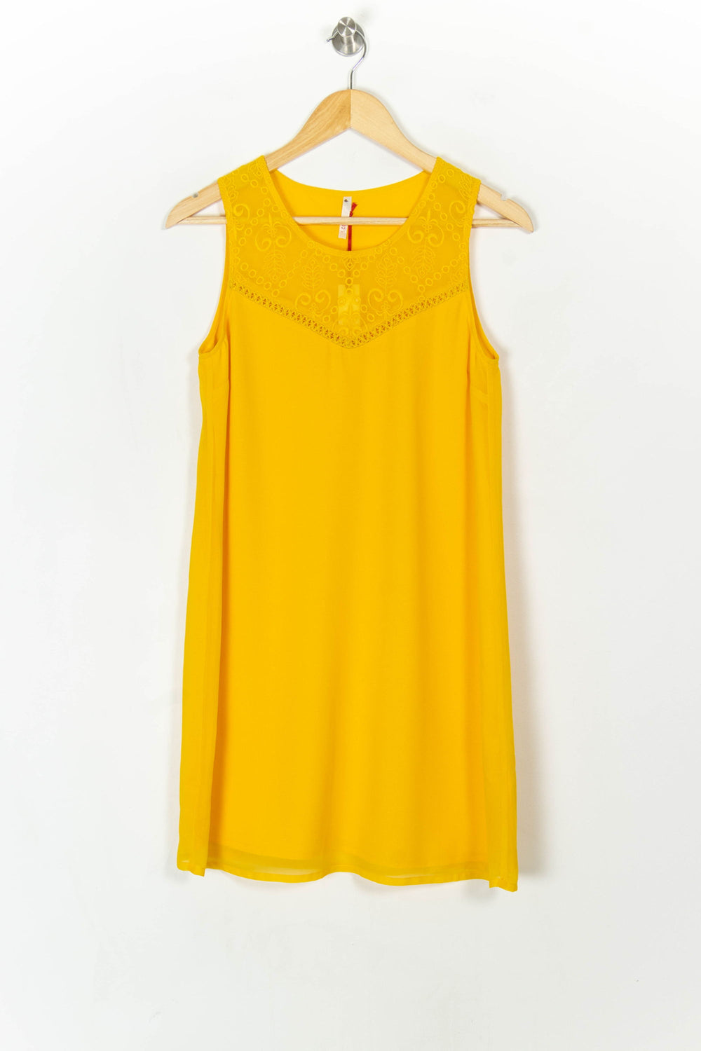 Robe Sans Manches Jaune - Taille S/36 de la marque I.Code | PARAD121546 - Vendu par Paradigme - Image 2