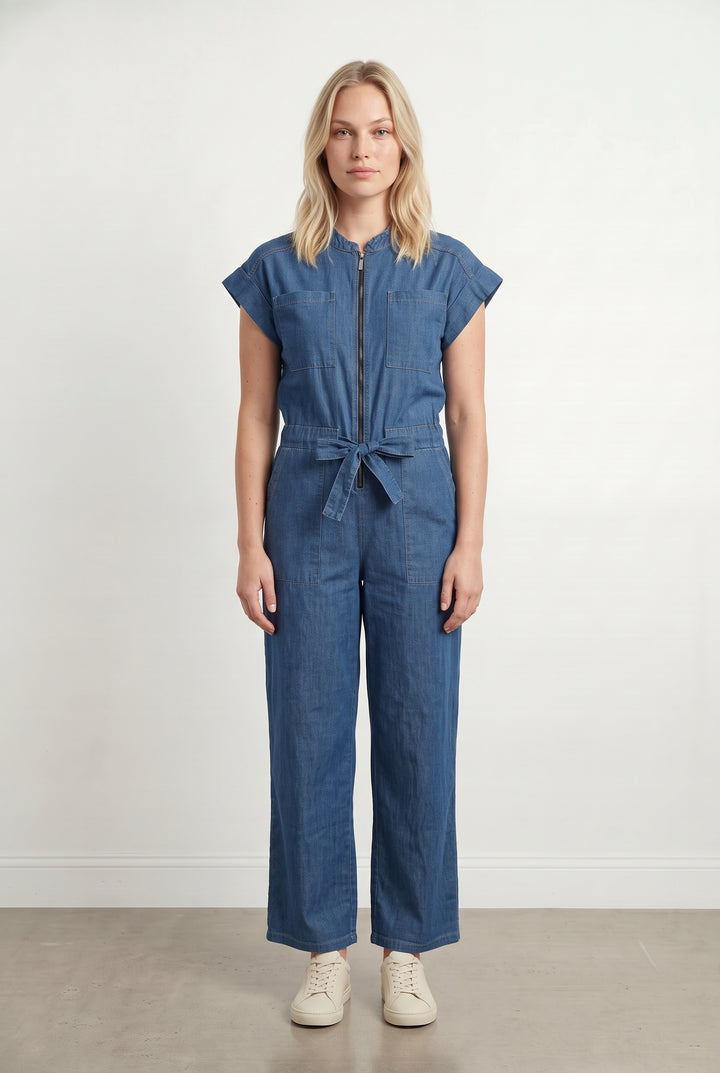 Combinaison Bleu - Taille L/40 de la marque La Fée Maraboutée | PARAD121550 - Vendu par Paradigme - Image 1