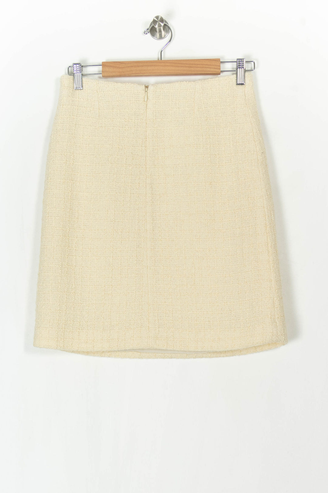 Jupe Droite Beige et Noire - Taille S/36 de la marque Weill | PARAD121551 - Vendu par Paradigme - Image 5