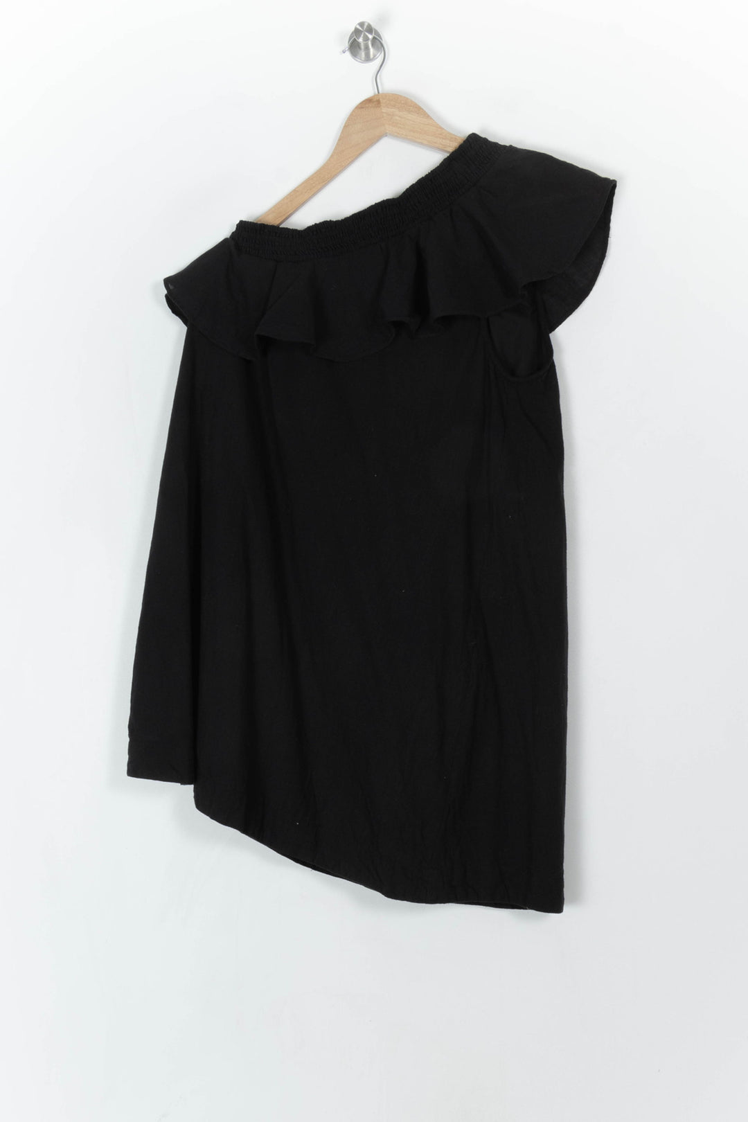 Robe Volantée Noire - Taille XL/42 de la marque Kookai | PARAD121553 - Vendu par Paradigme - Image 5