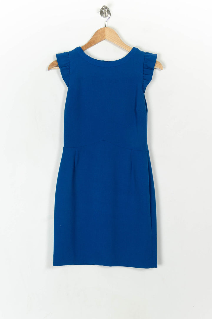 Robe Courte Bleue - Taille S/36 de la marque Sandro | PARAD121554 - Vendu par Paradigme - Image 2