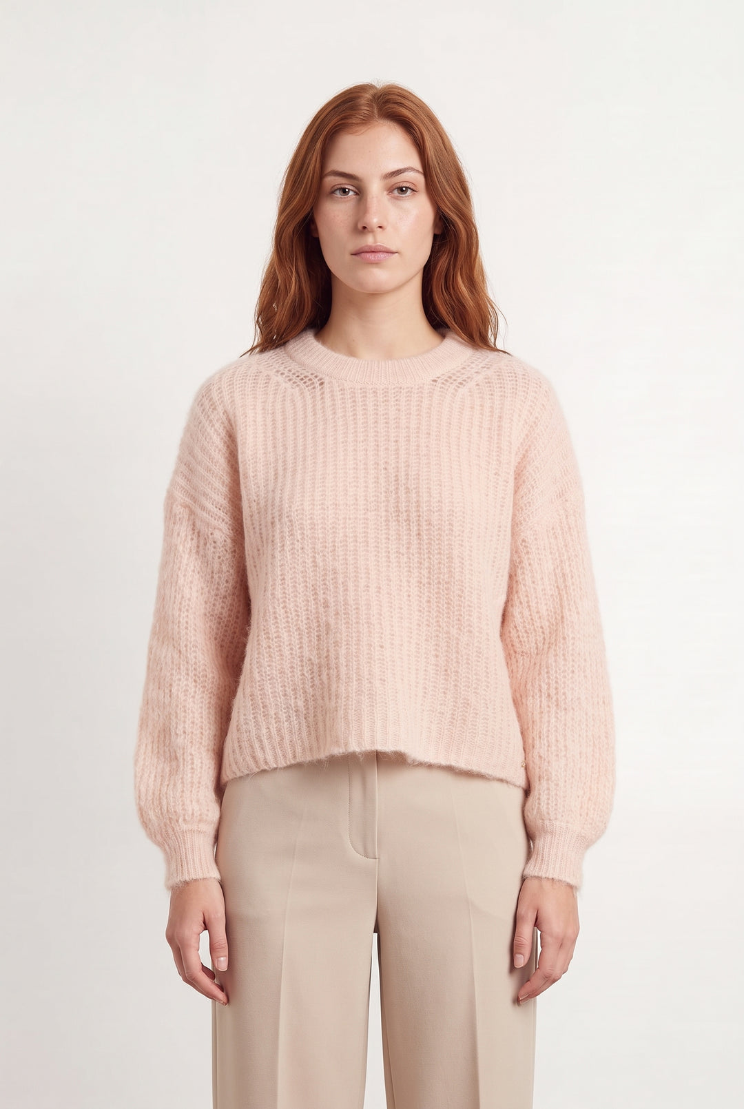 Pull Rose - Taille M/38 de la marque Des petits hauts | PARAD121555 - Vendu par Paradigme - Image 1