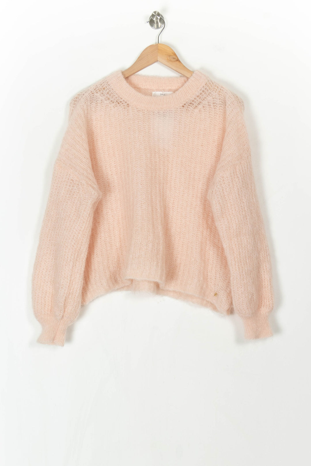 Pull Rose - Taille M/38 de la marque Des petits hauts | PARAD121555 - Vendu par Paradigme - Image 2