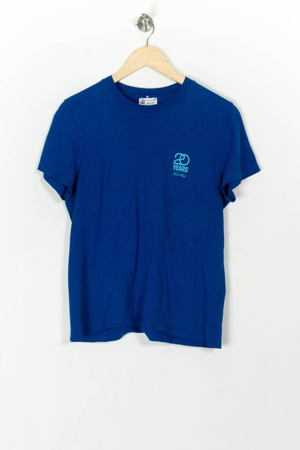 Tee-shirt Bleu - Taille S/36 de la marque American Vintage | PARAD121556 - Vendu par Paradigme - Image 2