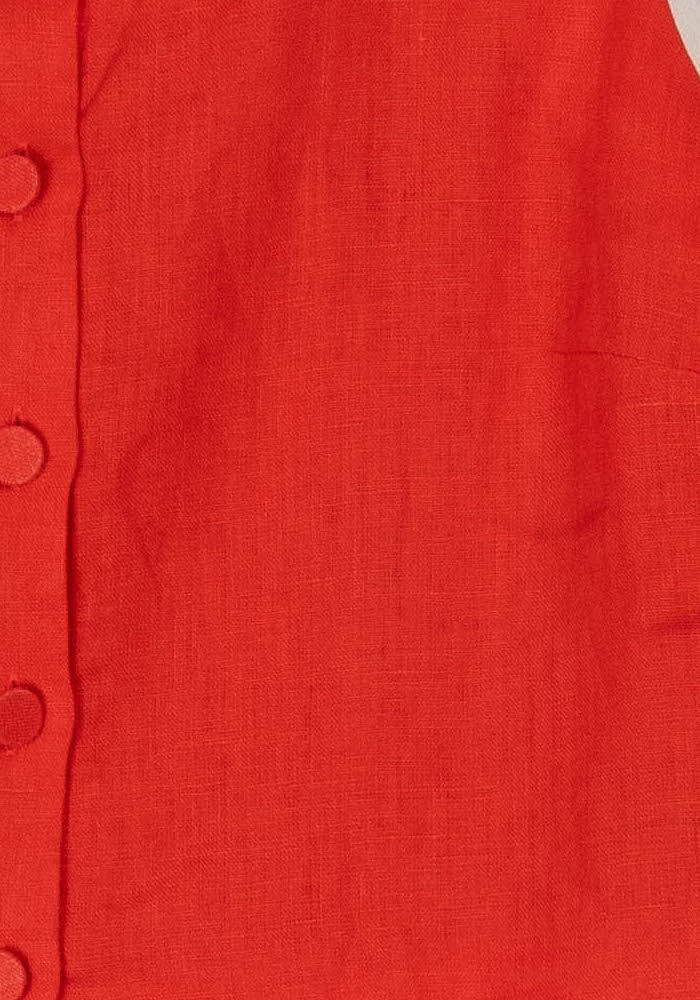 Top Rouge - Taille XL/42 de la marque Kookai | PARAD121557 - Vendu par Paradigme - Image 3