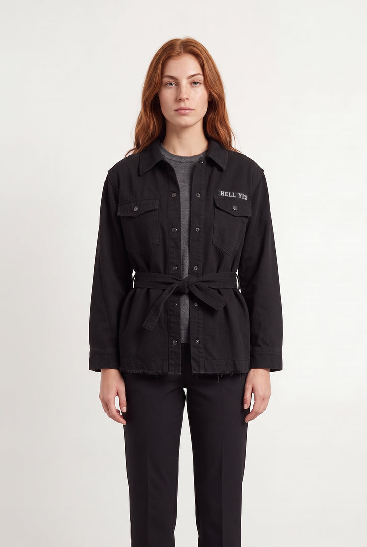 Veste Noire - Taille M/38 de la marque Bérénice | PARAD121558 - Vendu par Paradigme - Image 1