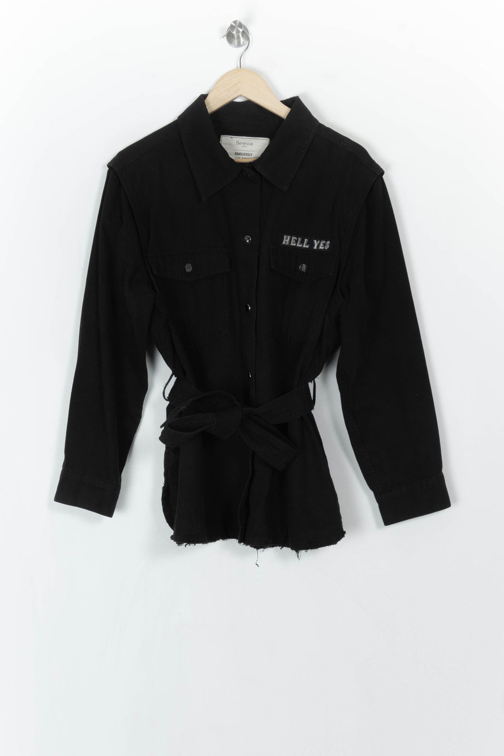 Veste Noire - Taille M/38 de la marque Bérénice | PARAD121558 - Vendu par Paradigme - Image 2
