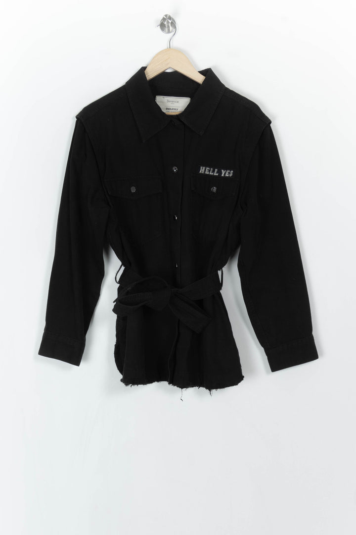 Veste Noire - Taille M/38 de la marque Bérénice | PARAD121558 - Vendu par Paradigme - Image 2