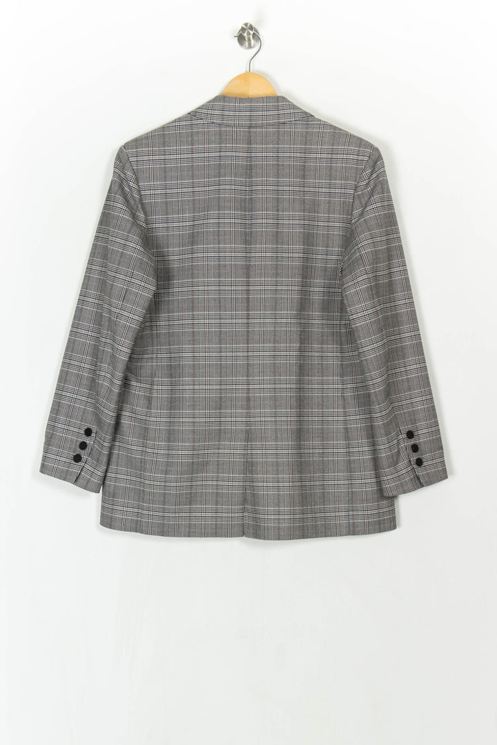 Blazer Gris à Carreaux - Taille XL/42 de la marque Claudie Pierlot | PARAD121559 - Vendu par Paradigme - Image 5
