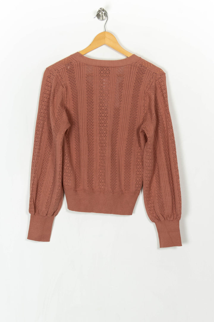 Cardigan Rose - Taille M/38 de la marque Bérénice | PARAD121560 - Vendu par Paradigme - Image 5