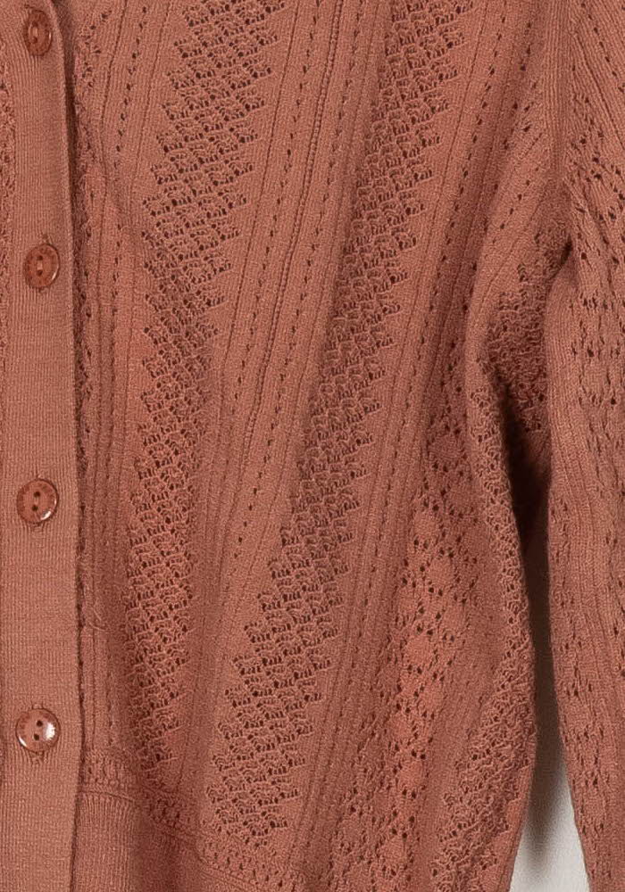 Cardigan Rose - Taille M/38 de la marque Bérénice | PARAD121560 - Vendu par Paradigme - Image 3