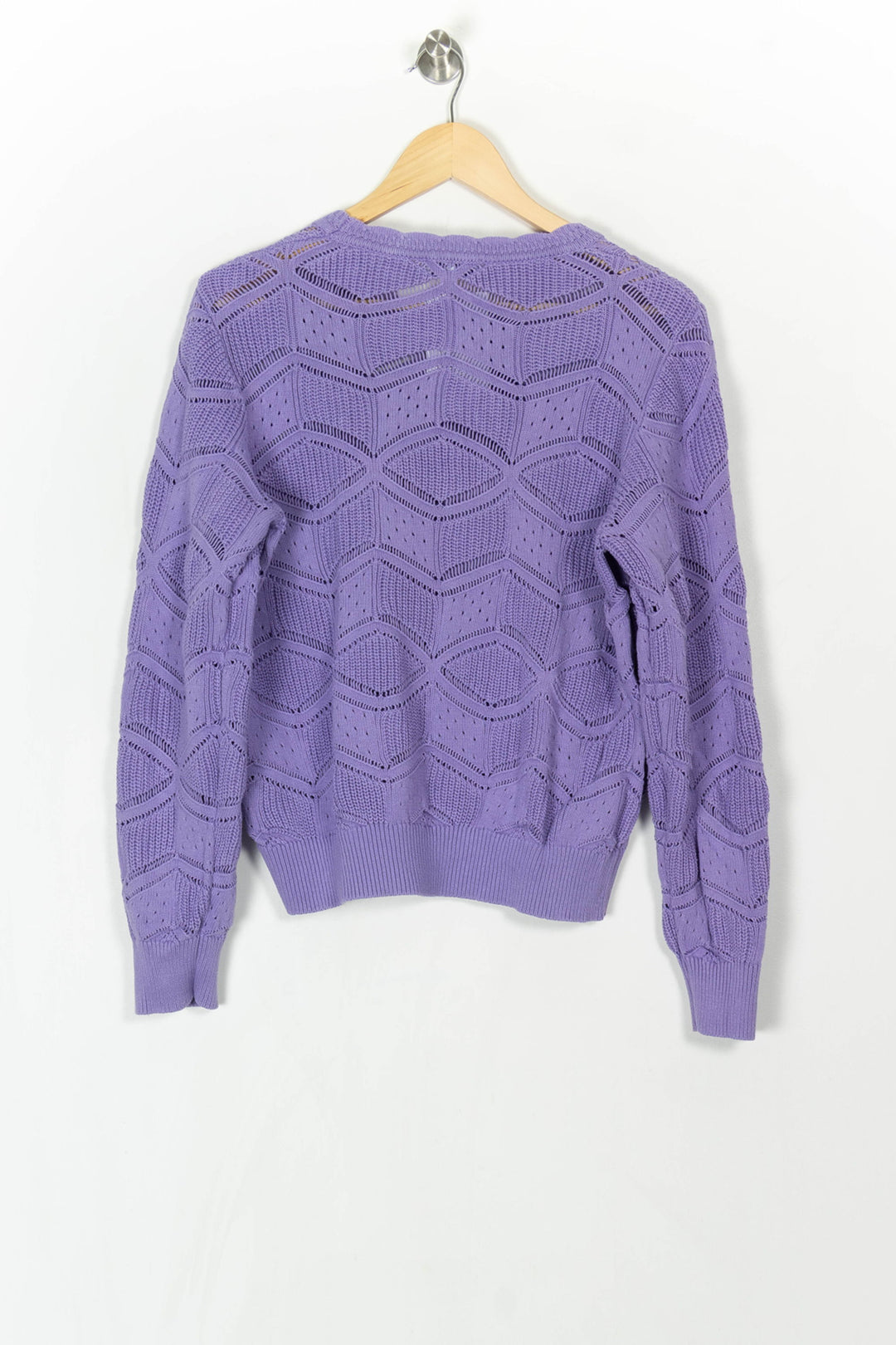 Pull Violet - Taille L/40 de la marque Suncoo | PARAD121561 - Vendu par Paradigme - Image 5