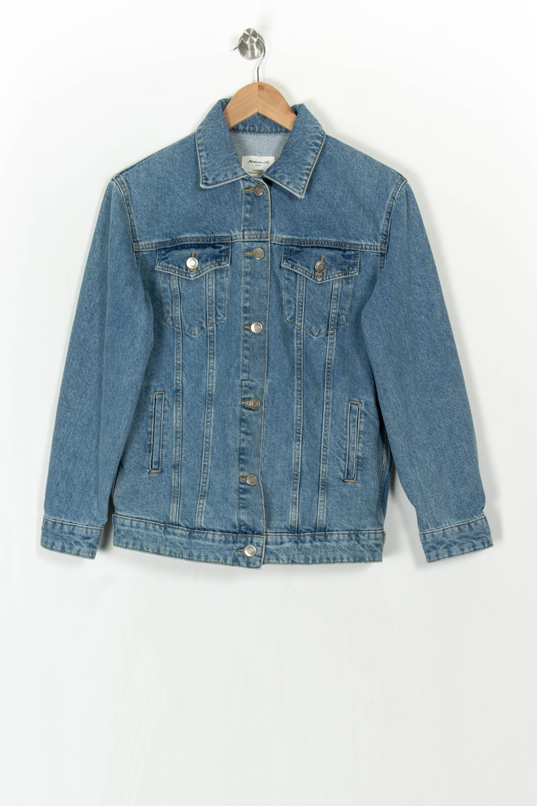 Veste en jean bleue - Taille XS/34 de la marque Maison 123 | PARAD121562 - Vendu par Paradigme - Image 2