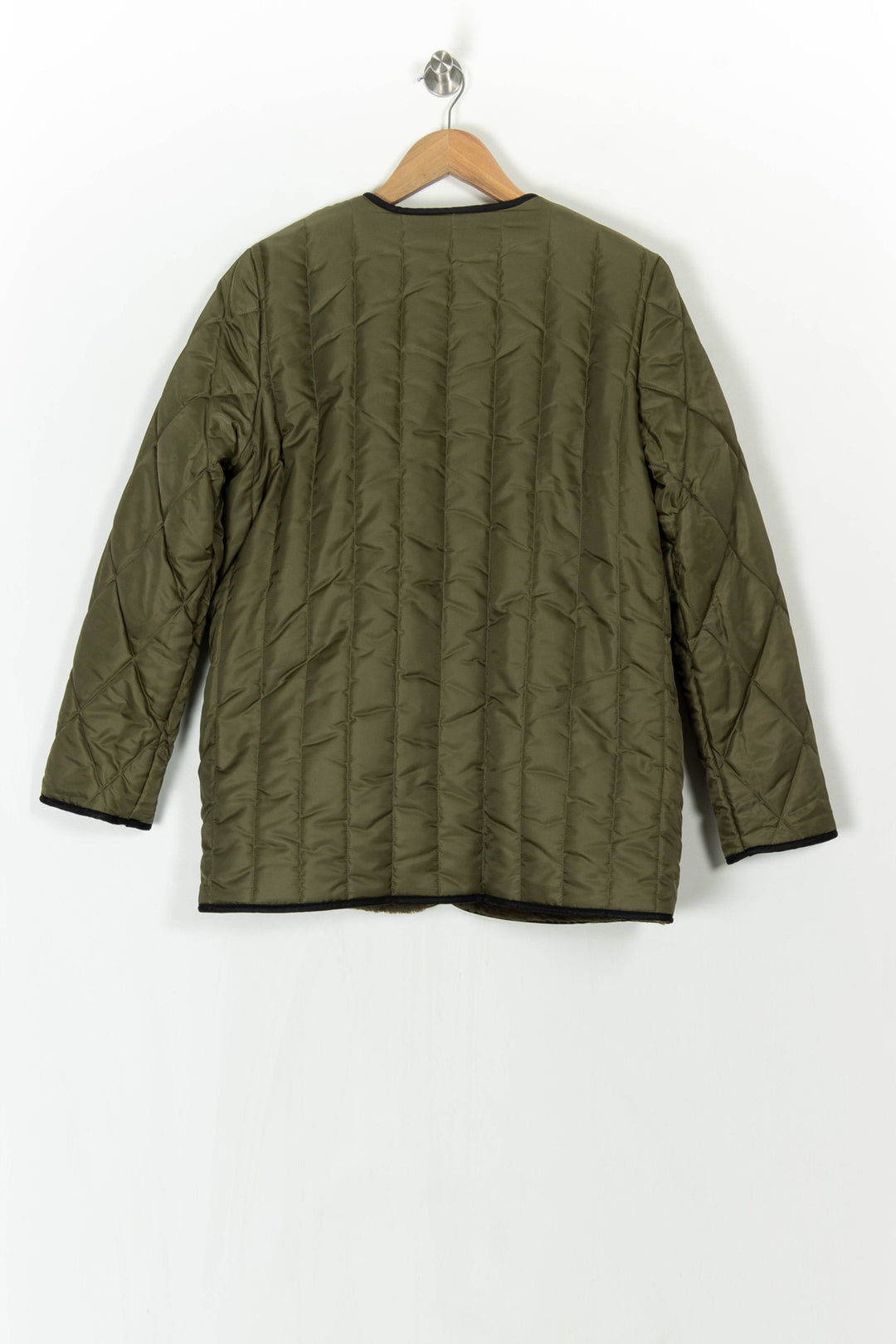 Veste Matelassée Verte - Taille S/36 de la marque The Kooples | PARAD121563 - Vendu par Paradigme - Image 5