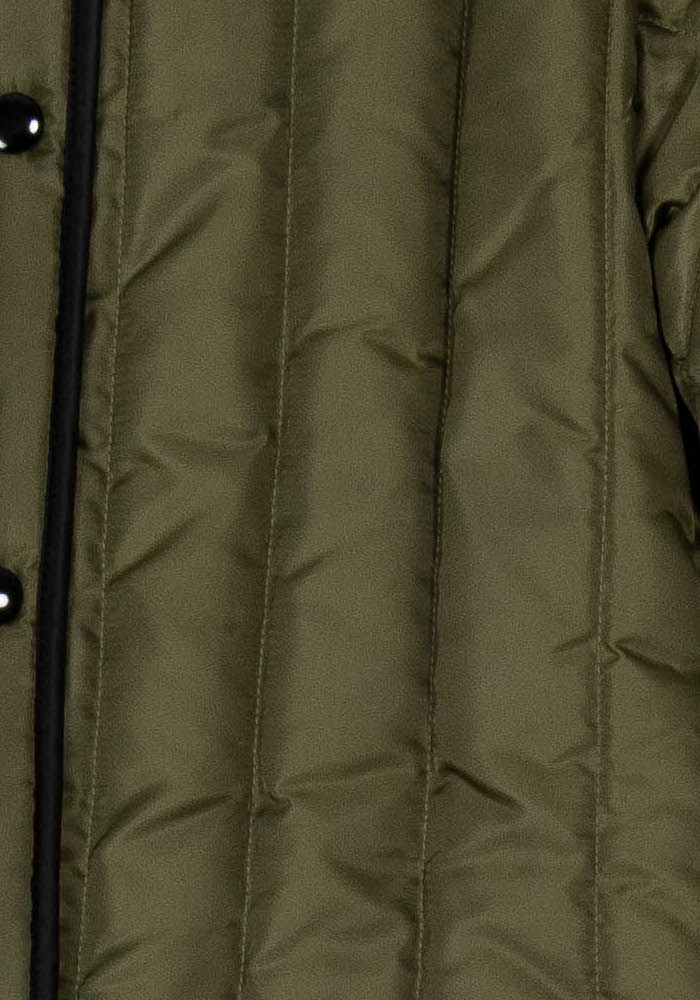 Veste Matelassée Verte - Taille S/36 de la marque The Kooples | PARAD121563 - Vendu par Paradigme - Image 3