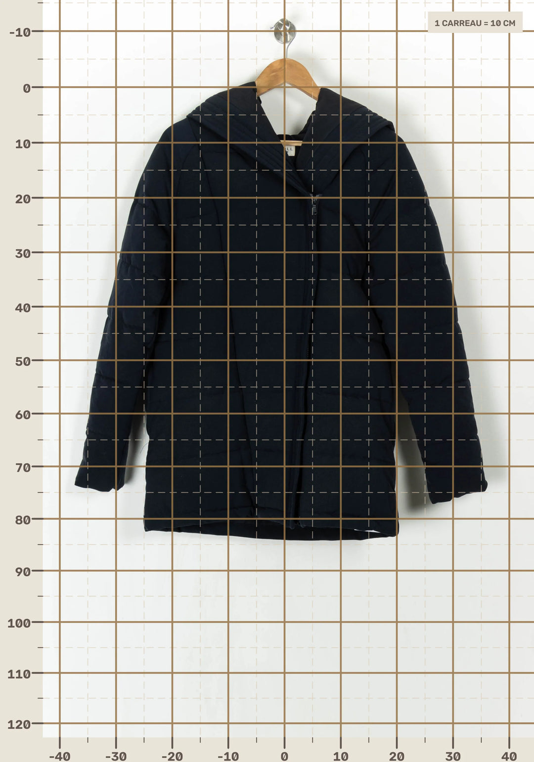 Doudoune Bleue - Taille S/36 de la marque Caroll | PARAD121564 - Vendu par Paradigme - Image 4