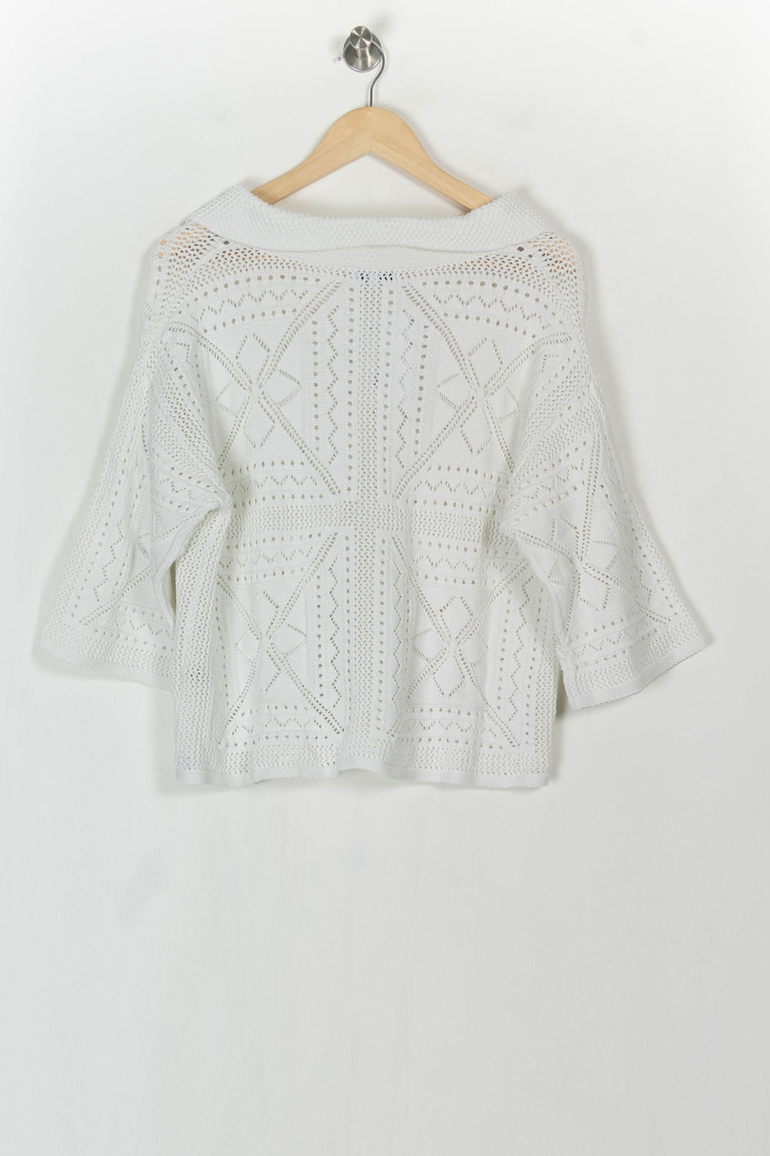 Pull Blanc - Taille L/40 de la marque Suncoo | PARAD121565 - Vendu par Paradigme - Image 5
