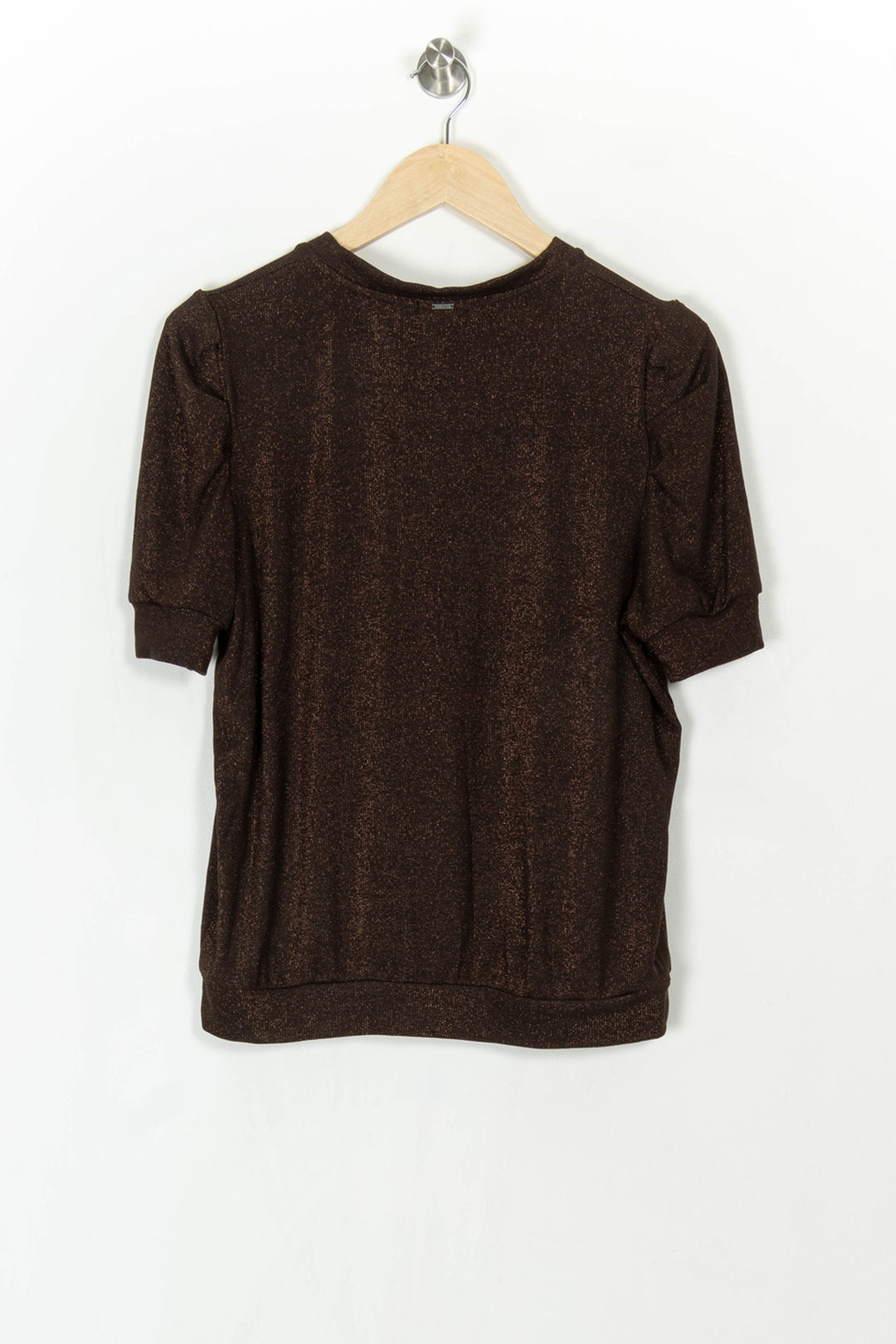 Tee-shirt Marron - Taille M/38 de la marque IKKS | PARAD121569 - Vendu par Paradigme - Image 5