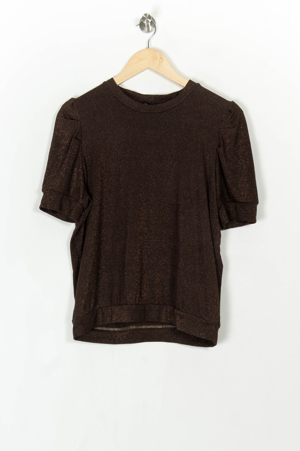 Tee-shirt Marron - Taille M/38 de la marque IKKS | PARAD121569 - Vendu par Paradigme - Image 2