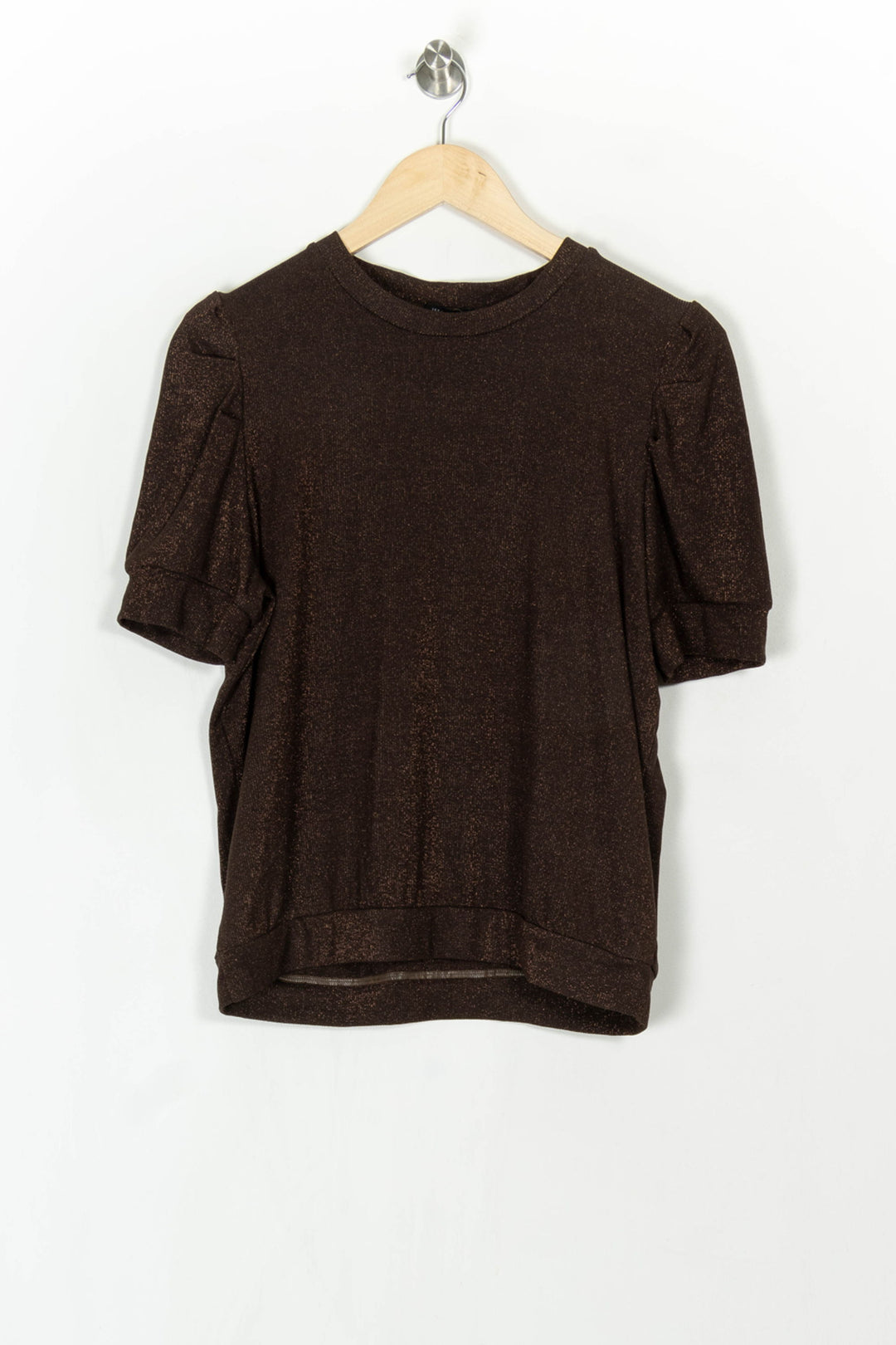 Tee-shirt Marron - Taille M/38 de la marque IKKS | PARAD121569 - Vendu par Paradigme - Image 2