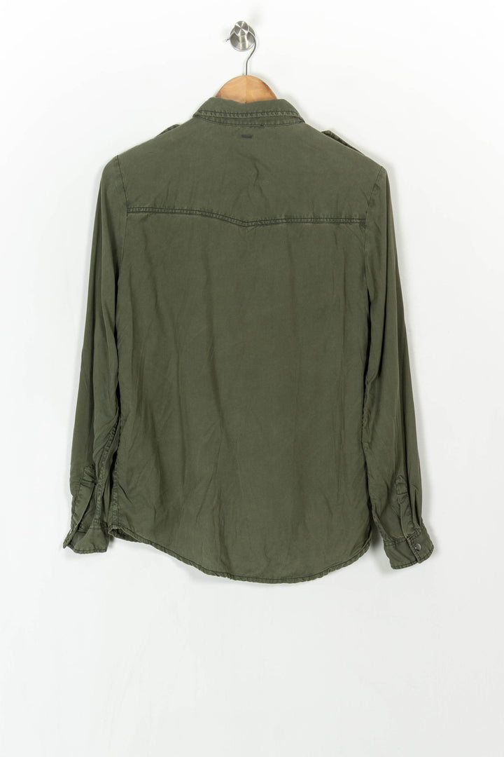 Chemise Vert - Taille M/38 de la marque IKKS | PARAD121570 - Vendu par Paradigme - Image 5