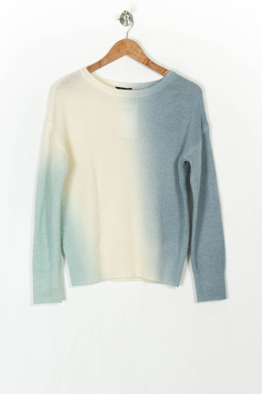 Pull Bleu et Écru - Taille S/36 de la marque Caroll | PARAD121571 - Vendu par Paradigme - Image 2