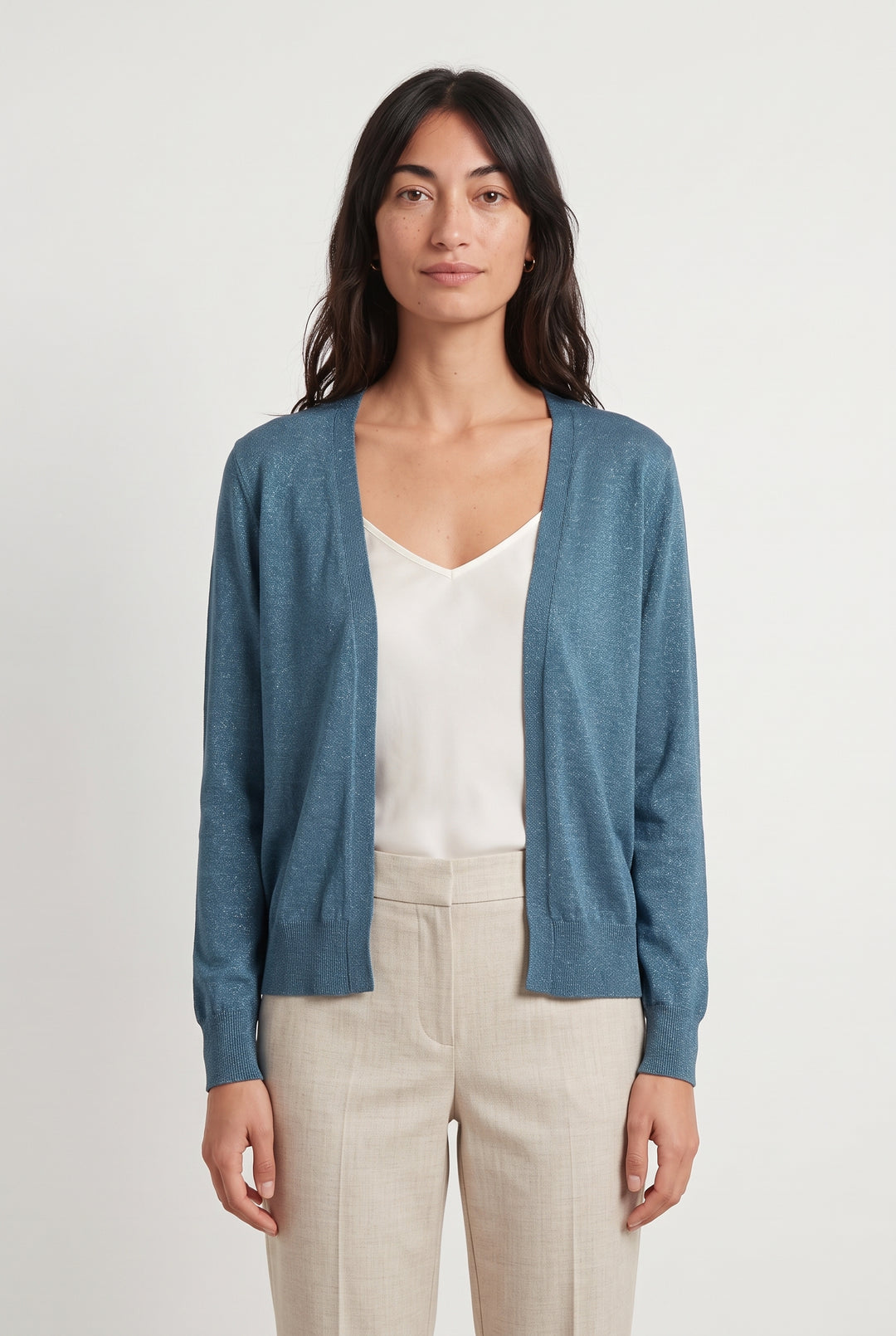 Cardigan Bleu - Taille S/36 de la marque Caroll | PARAD121572 - Vendu par Paradigme - Image 1