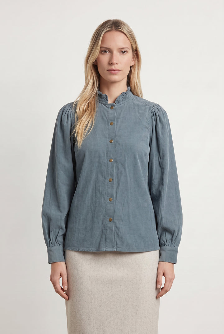 Blouse Bleue - Taille M/38 de la marque Maison 123 | PARAD121574 - Vendu par Paradigme - Image 1