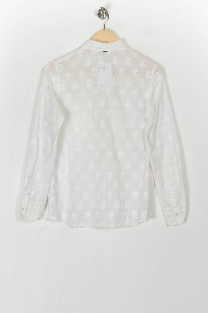 Chemise Blanche - Taille S/36 de la marque IKKS | PARAD121576 - Vendu par Paradigme - Image 5