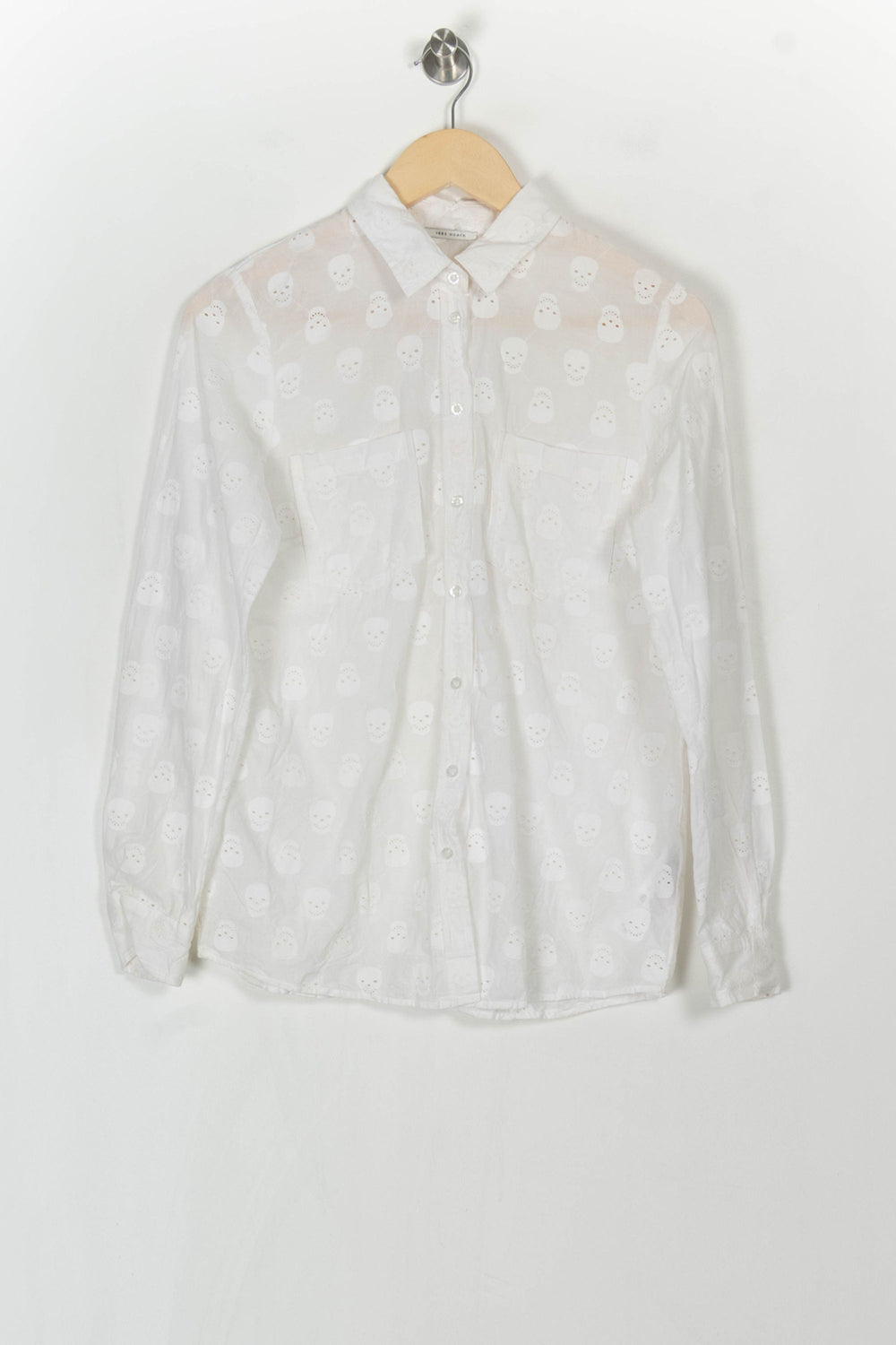 Chemise Blanche - Taille S/36 de la marque IKKS | PARAD121576 - Vendu par Paradigme - Image 2