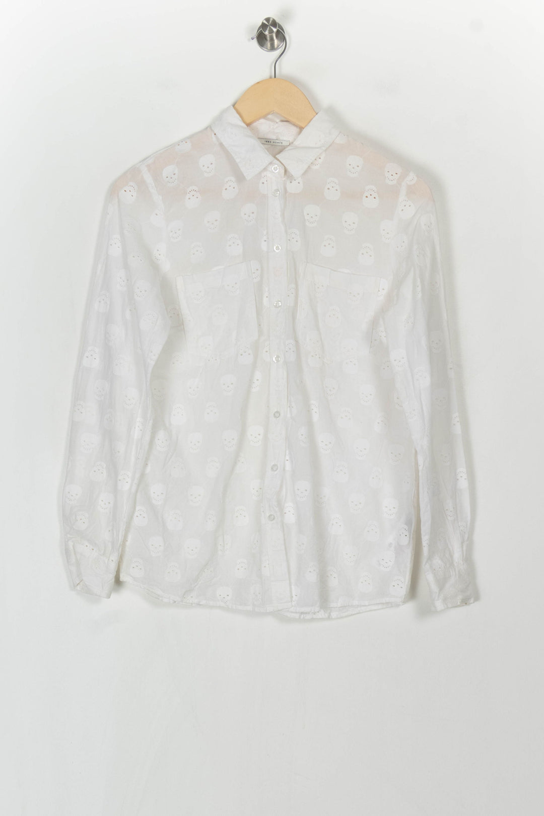 Chemise Blanche - Taille S/36 de la marque IKKS | PARAD121576 - Vendu par Paradigme - Image 2
