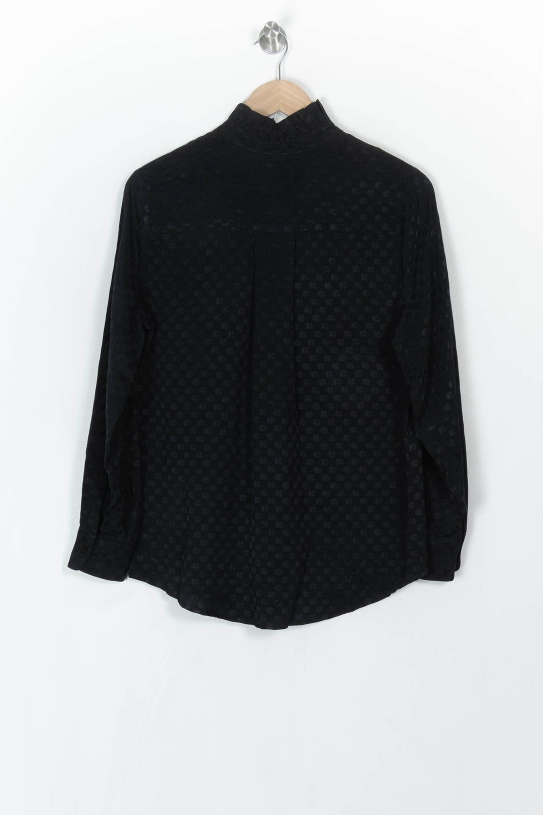 Blouse Noire - Taille M/38 de la marque Claudie Pierlot | PARAD121577 - Vendu par Paradigme - Image 5