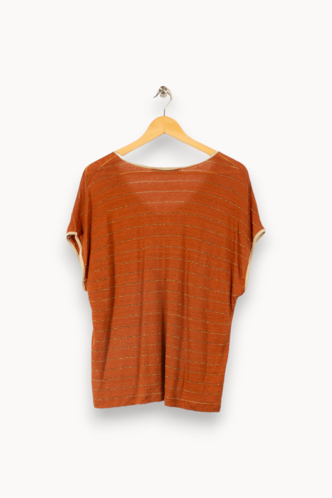 T-shirt marron - Taille L/40