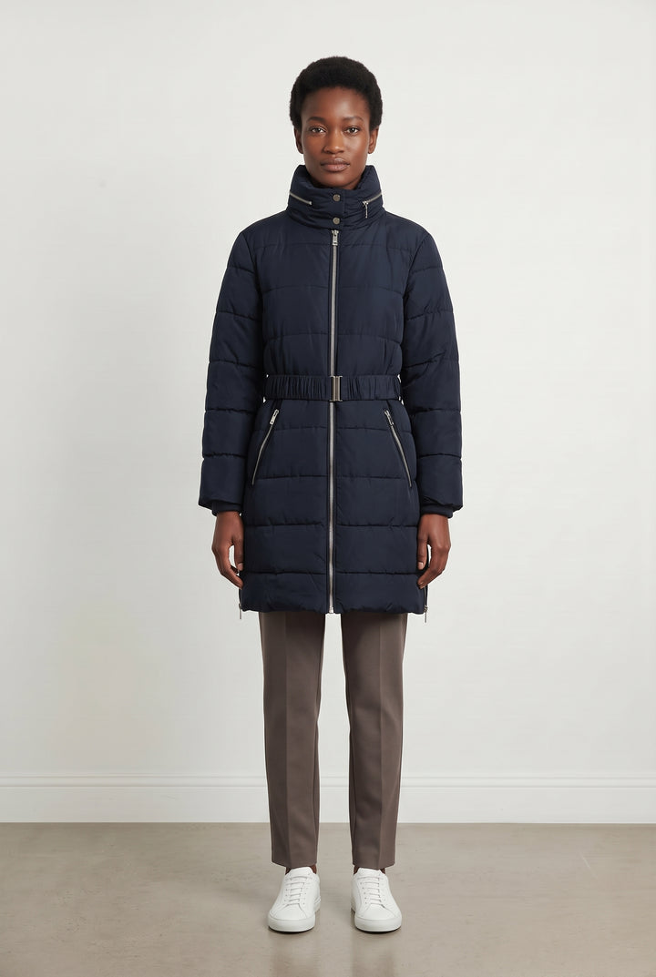 Doudoune Bleue - Taille S/36 de la marque Claudie Pierlot | PARAD121582 - Vendu par Paradigme - Image 1