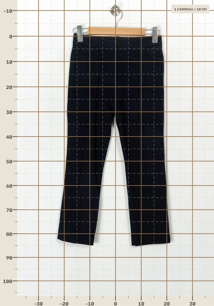 Pantalon Bleu - Taille S/36 de la marque Tara Jarmon | PARAD121584 - Vendu par Paradigme - Image 4