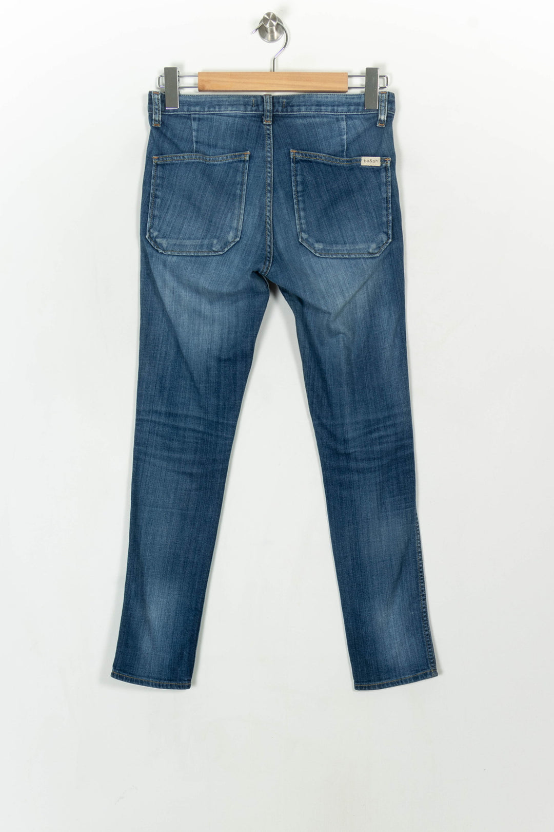 Jean Bleu - Taille XS/34 de la marque ba&amp;sh | PARAD121585 - Vendu par Paradigme - Image 5