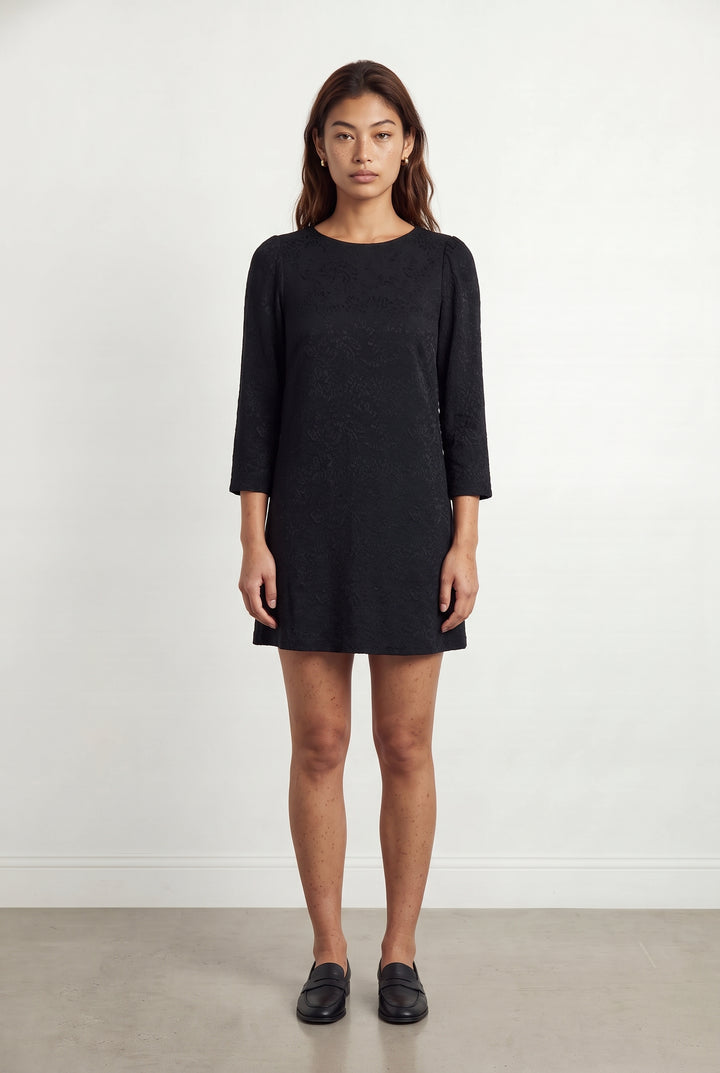 Robe Courte Noire - Taille S/36 de la marque Claudie Pierlot | PARAD121588 - Vendu par Paradigme - Image 1