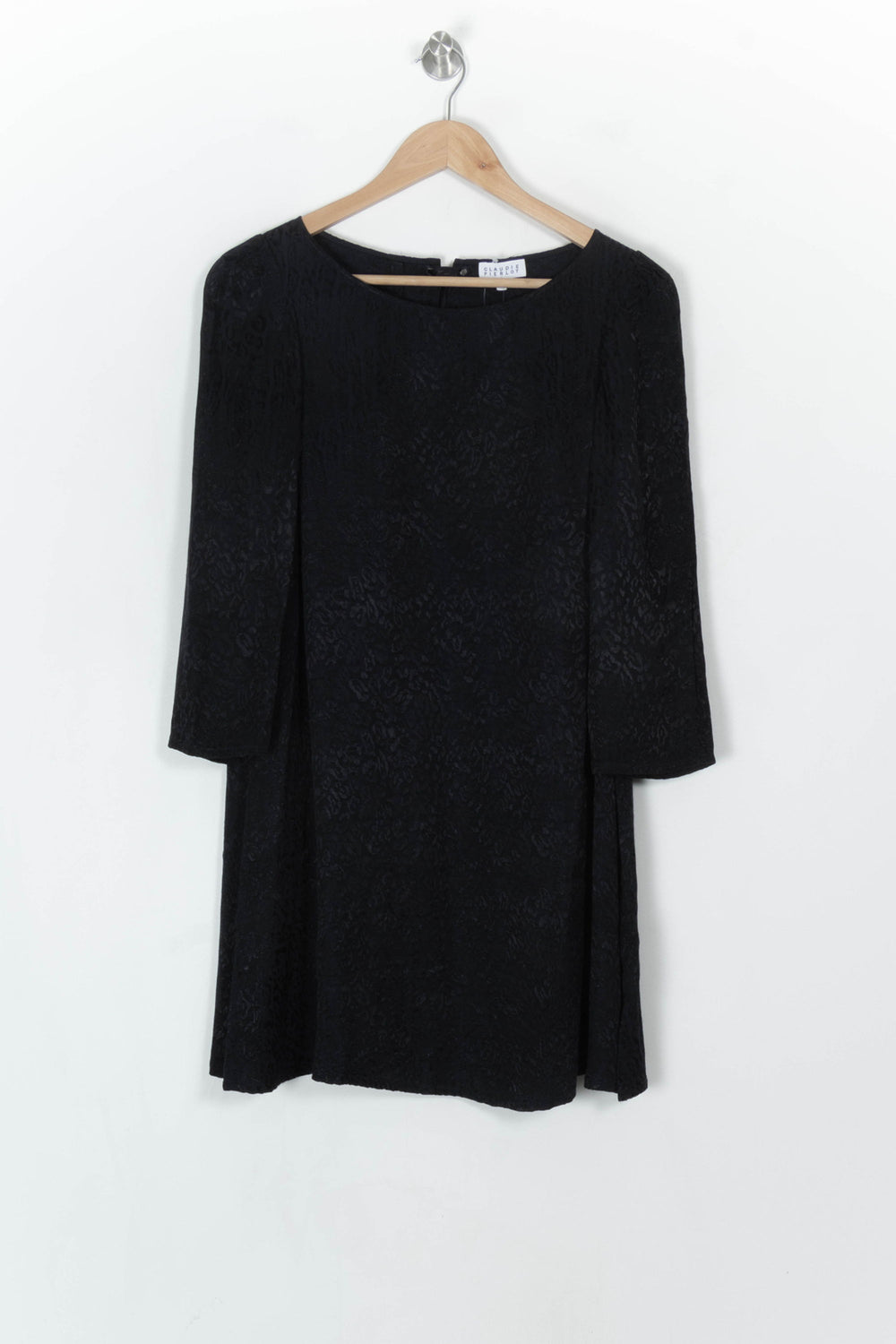 Robe Courte Noire - Taille S/36 de la marque Claudie Pierlot | PARAD121588 - Vendu par Paradigme - Image 2