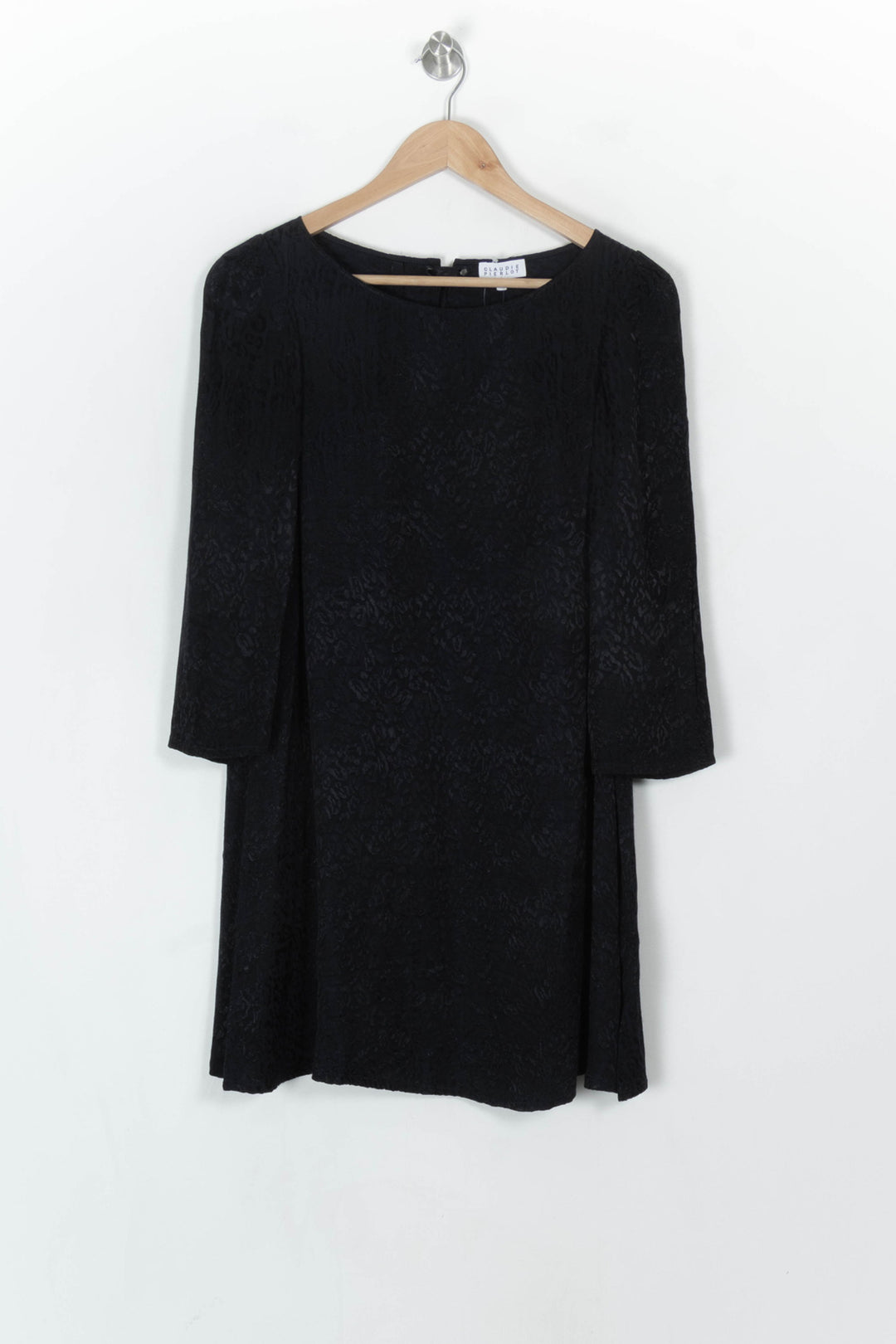 Robe Courte Noire - Taille S/36 de la marque Claudie Pierlot | PARAD121588 - Vendu par Paradigme - Image 2