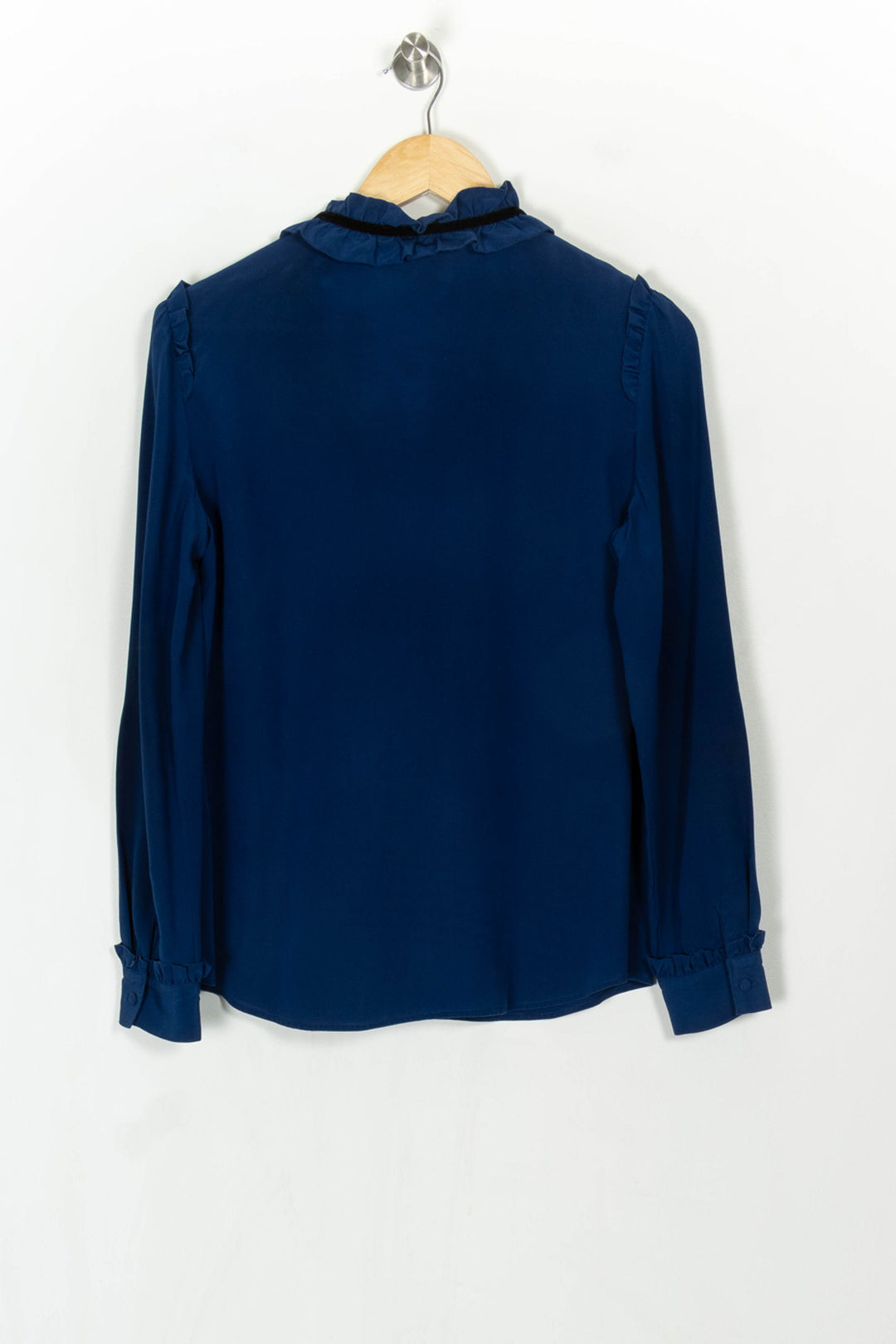 Blouse Bleue - Taille XS/34 de la marque The Kooples | PARAD121594 - Vendu par Paradigme - Image 5