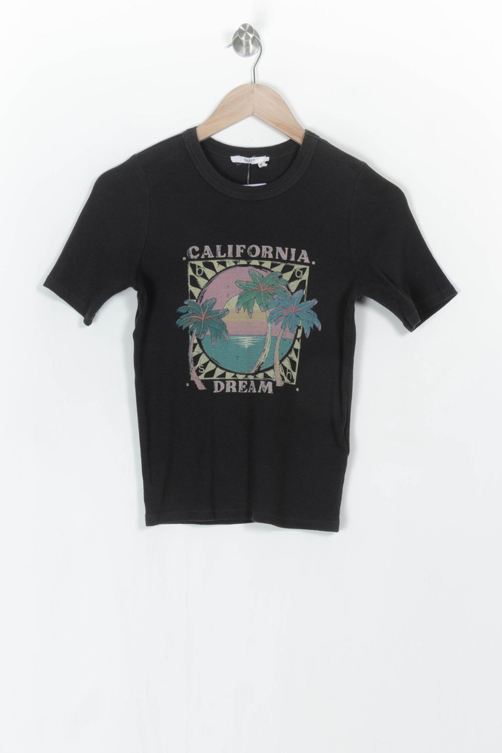 Tee-shirt Noir - Taille XS/34 de la marque ba&sh | PARAD121599 - Vendu par Paradigme - Image 2